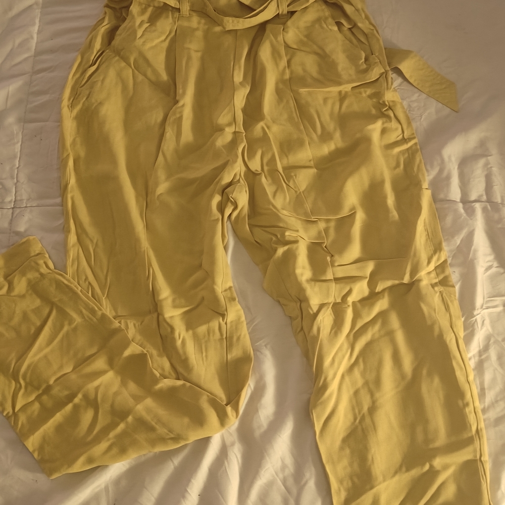 Yellow Women's Pants